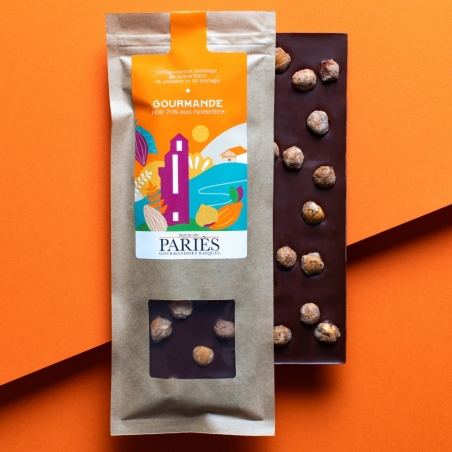Tablette de chocolat Noisettes