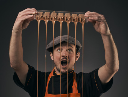 Tablette de chocolat du Pays Basque : noir, lait & sans sucre